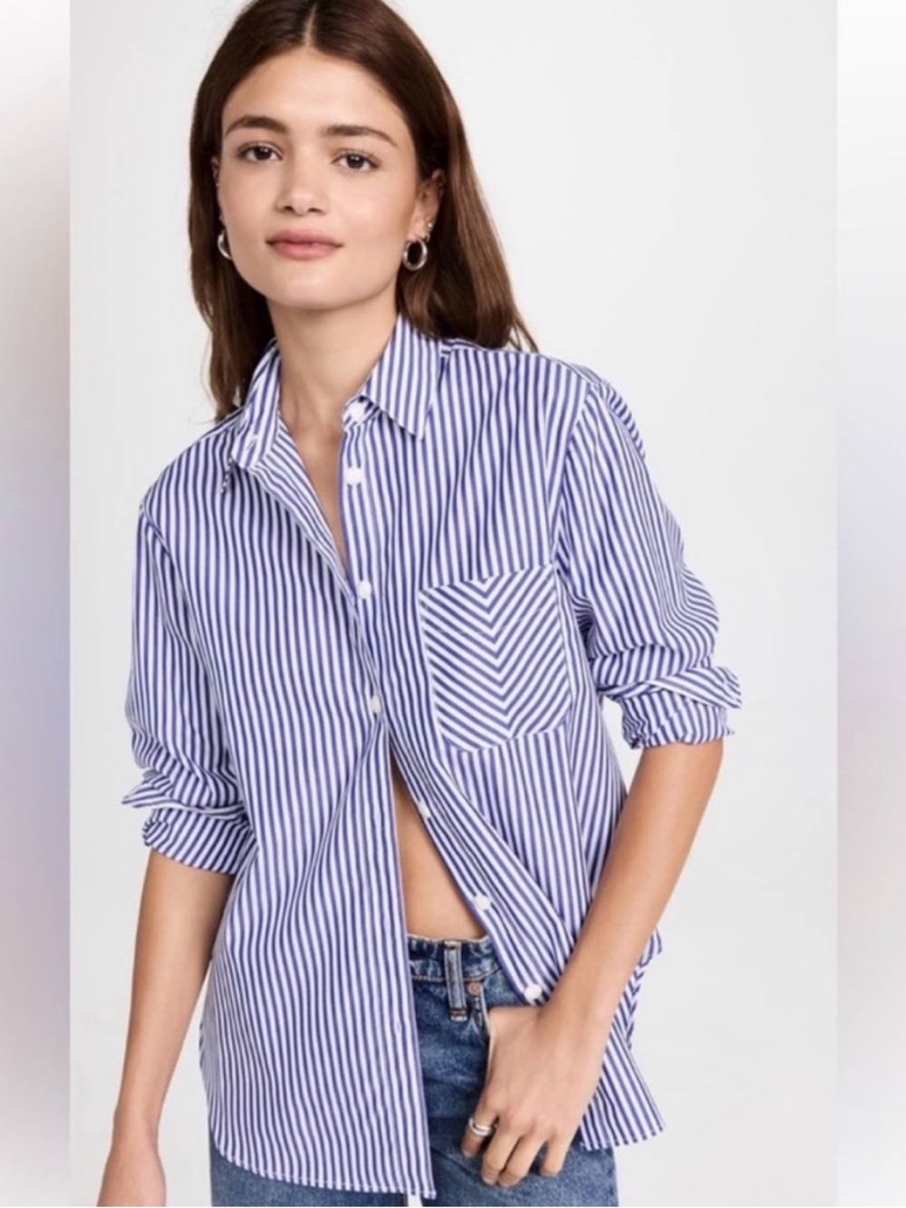 Rag & Bone ICON Maxine Button Down Shirt Size XS